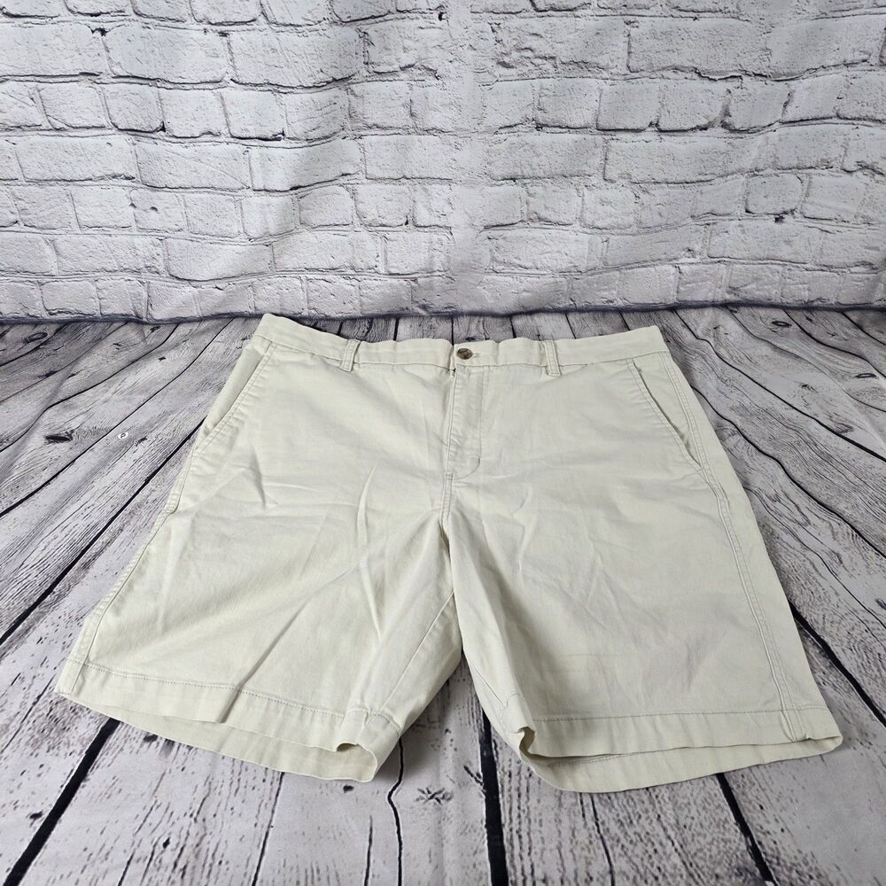 Chaps Ralph Lauren Men's 42 Beige Chino Classic Fit Shorts